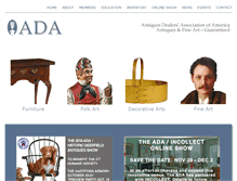 Tablet Screenshot of adadealers.com